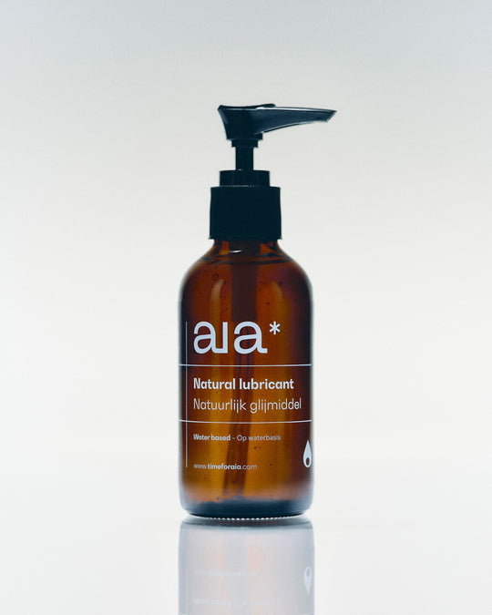 Aia 100% natural lubricant, water-based, glijmiddel