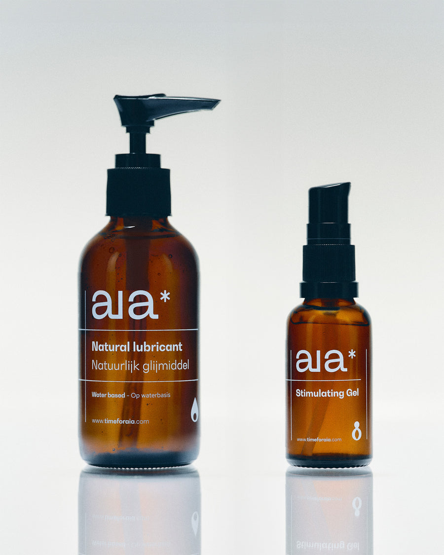 Natural Lubricant & Stimulating Gel Duo