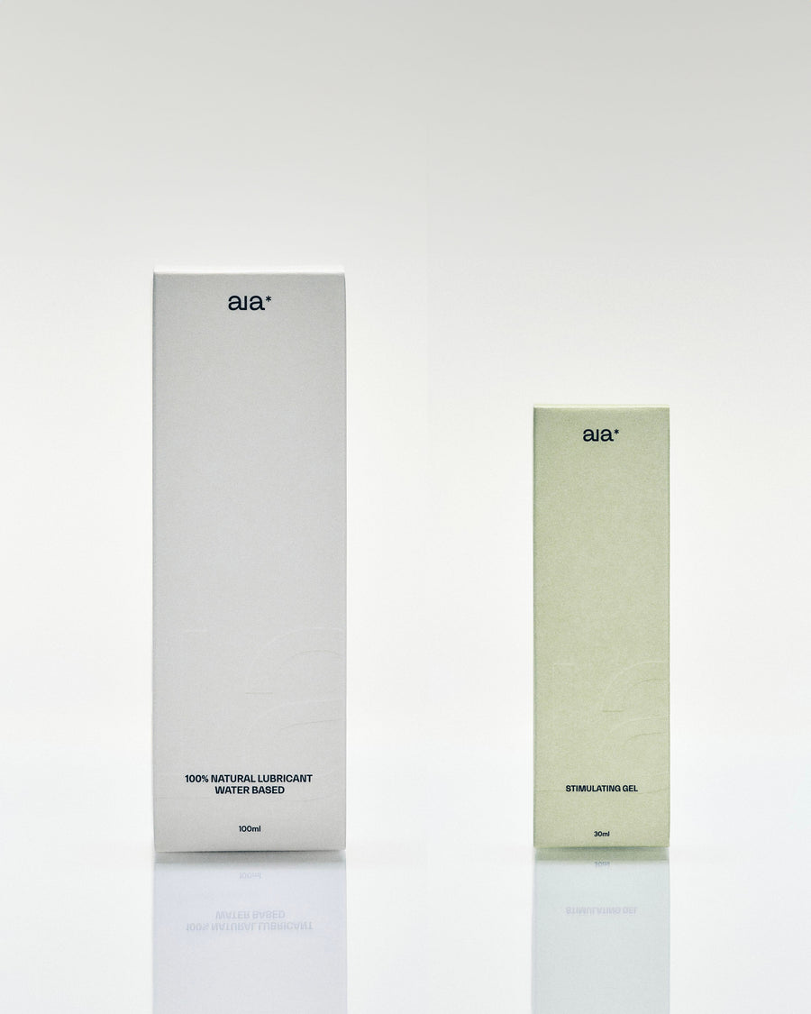 Natural Lubricant & Stimulating Gel Duo